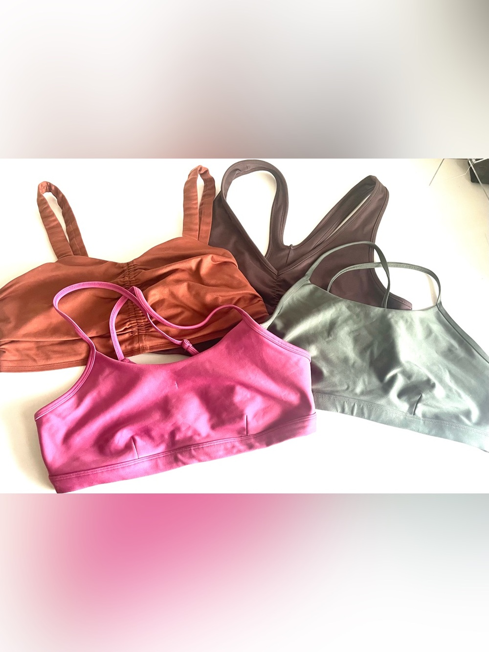 ALO Yoga Sports Bra lot of 4 all size Large